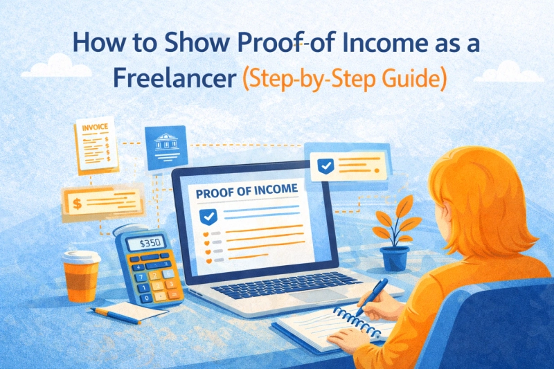 How to Show Proof of Income as a Freelancer (Step-by-Step Guide)