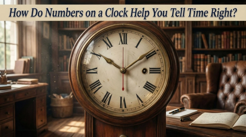 How Do Numbers on a Clock Help You Tell Time Right
