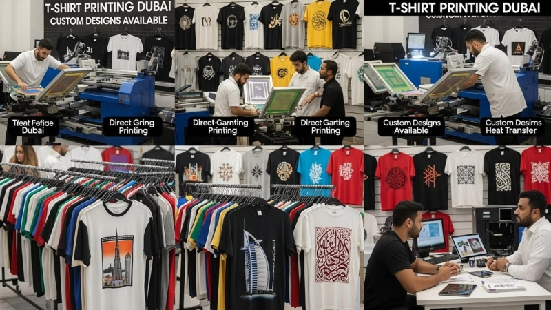 7 Proven Techniques Powering T-Shirt Printing Dubai Market Growth