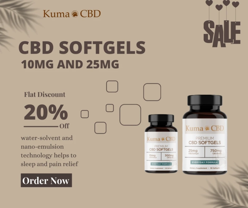 CBD Softgels: The Natural Choice for Pain Relief