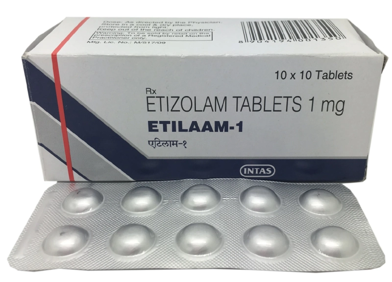 Buy Etizolam Pills Online for reduction of anxiety disorders effectively