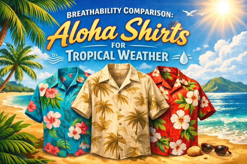 Breathability Comparison: Aloha Shirts for Tropical Weather