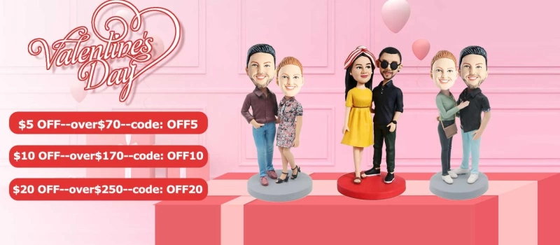 A Customized Figurine As a Valentine's Day Gift