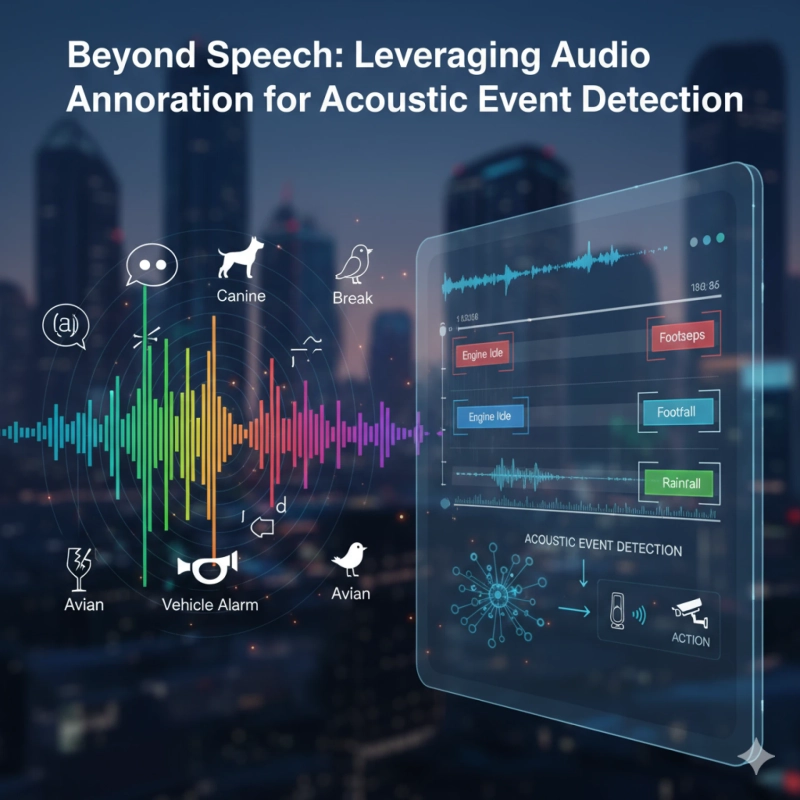 Beyond Speech: Leveraging Audio Annotation for Acoustic Event Detection