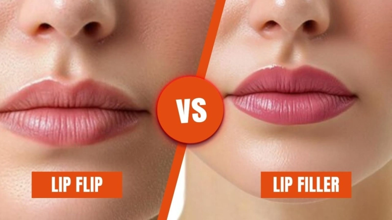 Lip Flip vs Lip Filler