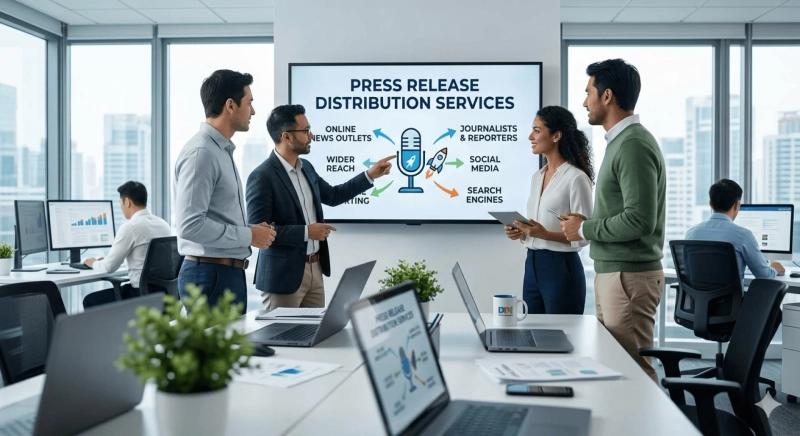 Press Release Distribution Platform for Online PR