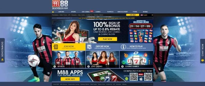 Unlock exciting wins with M88’s Thailand Mansion88 server