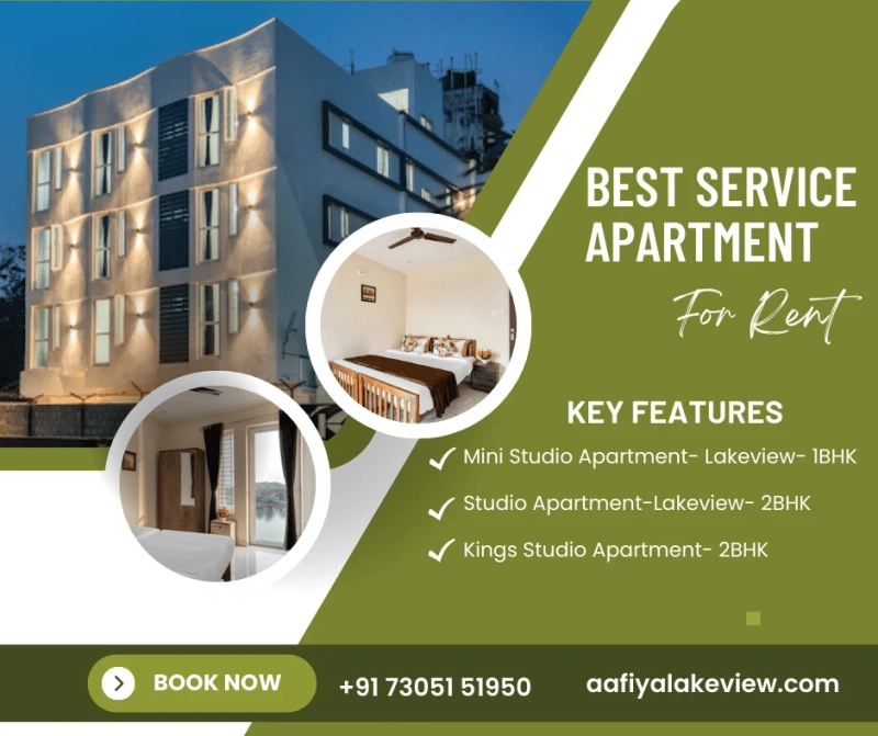 What is the difference between service and residential apartment?