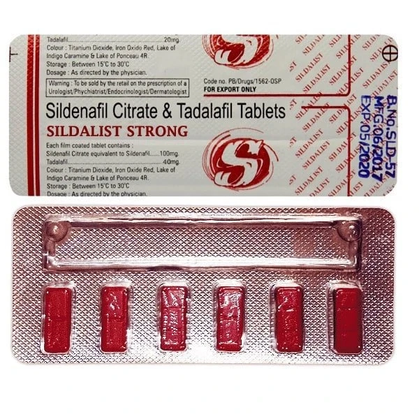 Sildalist Strong 140 Mg Buy Online【10% OFF】| Review | flatmeds
