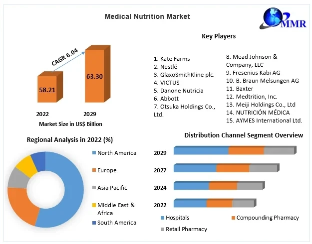 Medical Nutrition Market Leading Players, Current Trends, Future Demands, and Forecast to 2029