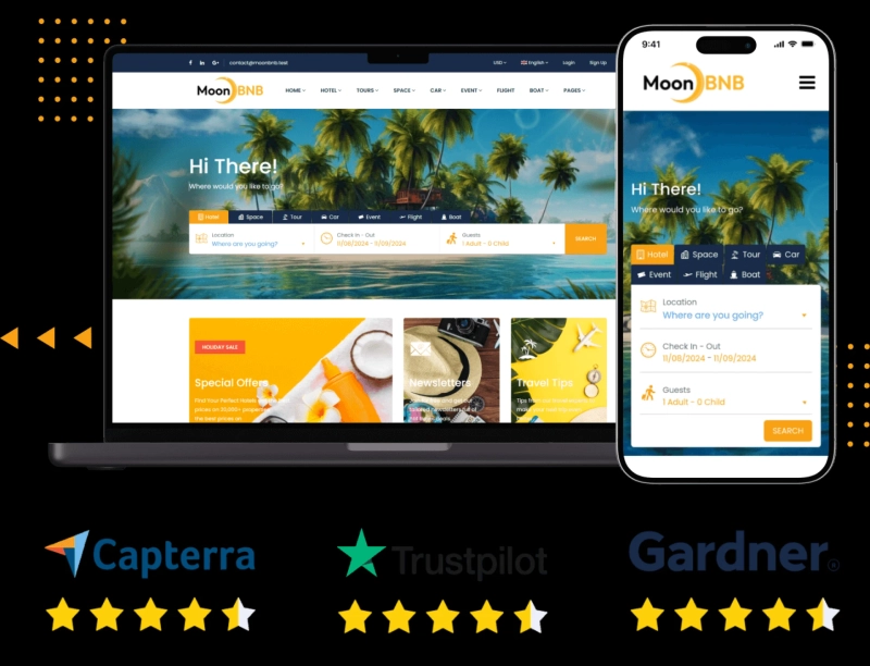 Top 10 Features of MoonBNB Airbnb Clone App