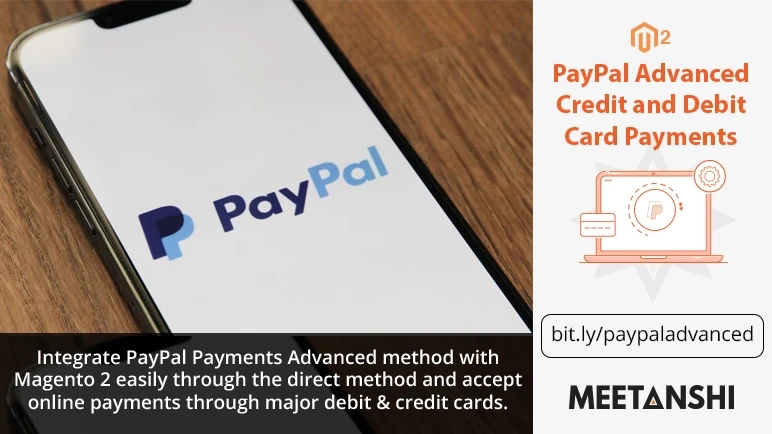 Magento 2 PayPal Advanced Credit and Debit Card Payments