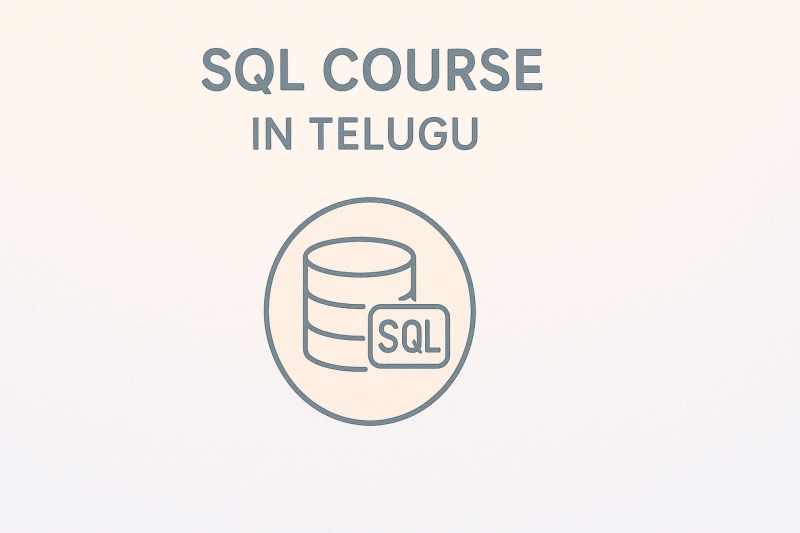 Simplify DDL, DML, and DCL Commands – SQL Course in Telugu