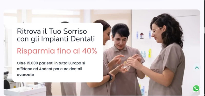 Cure Dentali in Albania per Pazienti Italiani: Un Percorso Sicuro, Accessibile e di Qualità con Andent