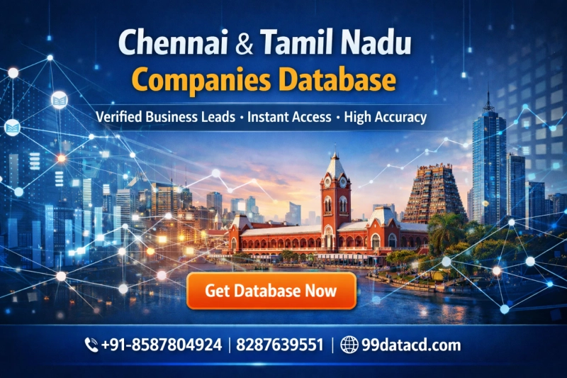 Tamil Nadu Chennai Companies Database for B2B Marketing