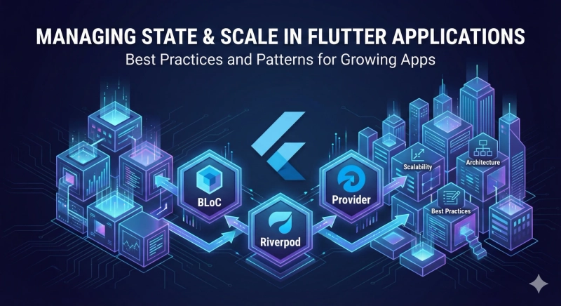 Managing State and Scale in Flutter Applications: Best Practices and Patterns 