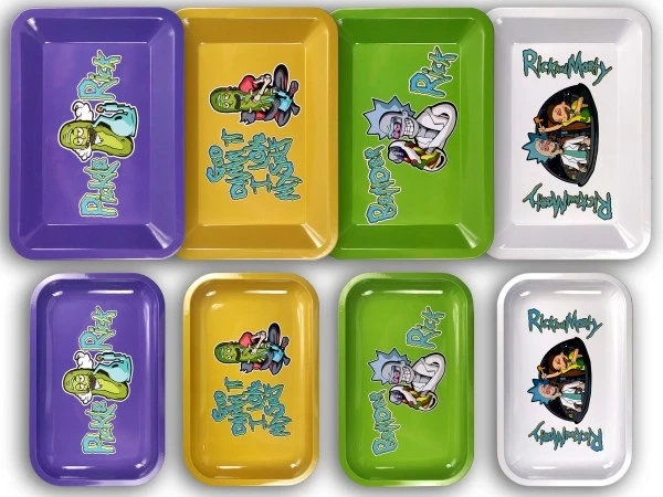 Rolling in Dimensional Style: The Rick and Morty Rolling Tray Collection