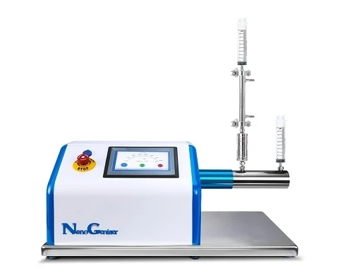 Nanogenizer High Pressure Microfluidic Homogenizer || Genizer Machinery for Nanomaterials