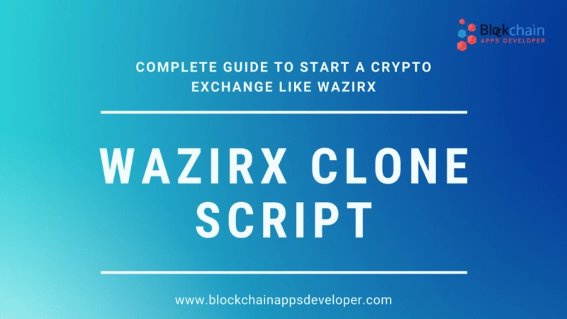 WazirX Clone Script - Latest & Trendy Crypto Exchange Platform