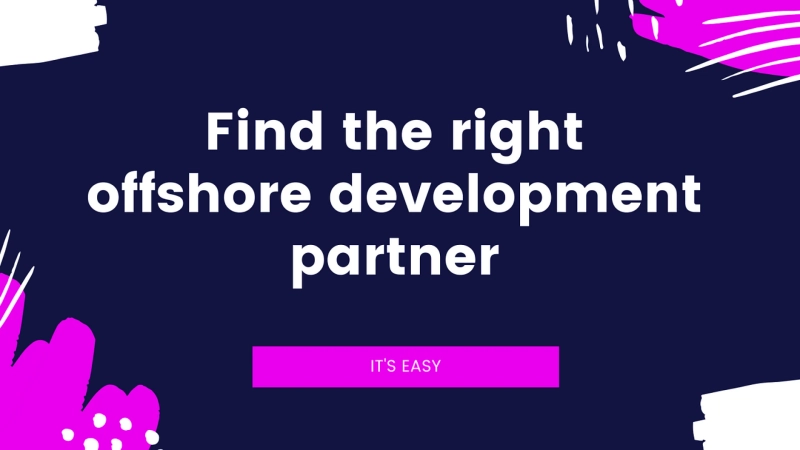 What is an offshore development partner?