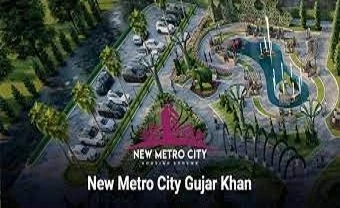 When will development work start of New Metro Ctiy Gujar Khan?