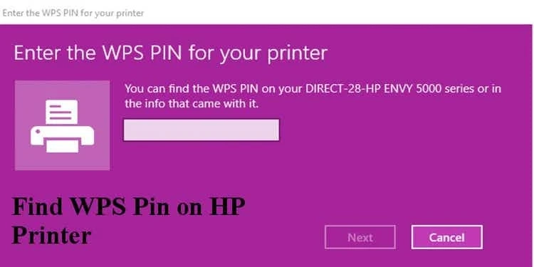 How to Find WPS Pin For HP Printer?