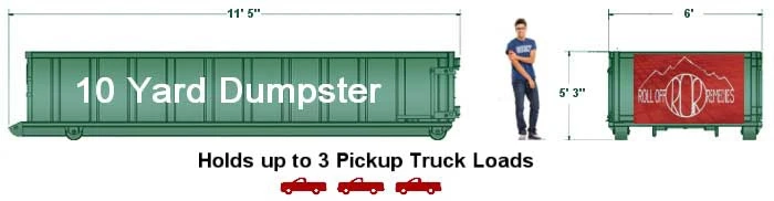 Understanding the Size of a 10 Yard Dumpster