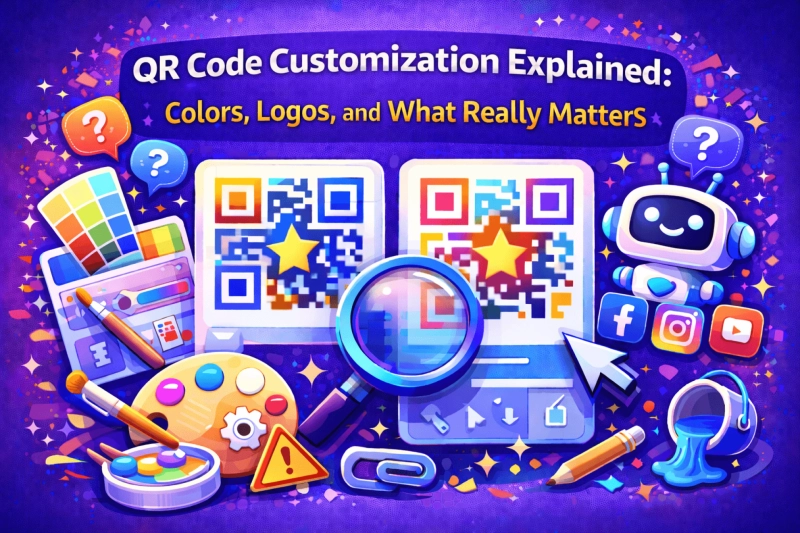 QR Code Customization Explained: Colors, Logos, and What Really Matters