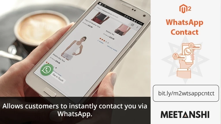 Magento 2 WhatsApp Contact