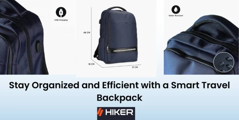 Stay Organized and Efficient with a Smart Travel Backpack