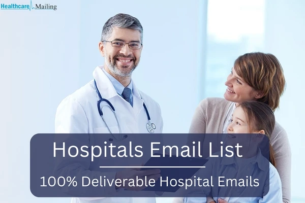 What makes Healthcare Mailing's hospital contact list better than others?