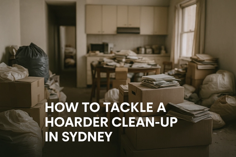 How to Tackle a Hoarder Clean-Up in Sydney