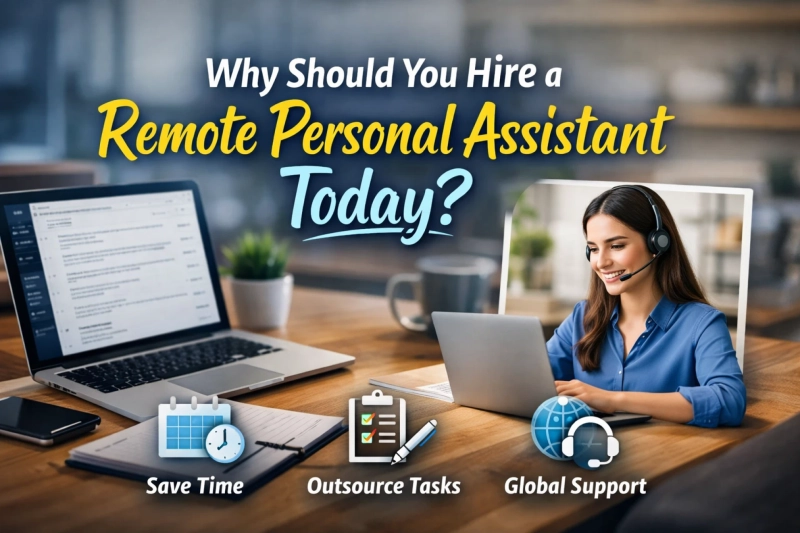 Why Should You Hire a Remote Personal Assistant Today