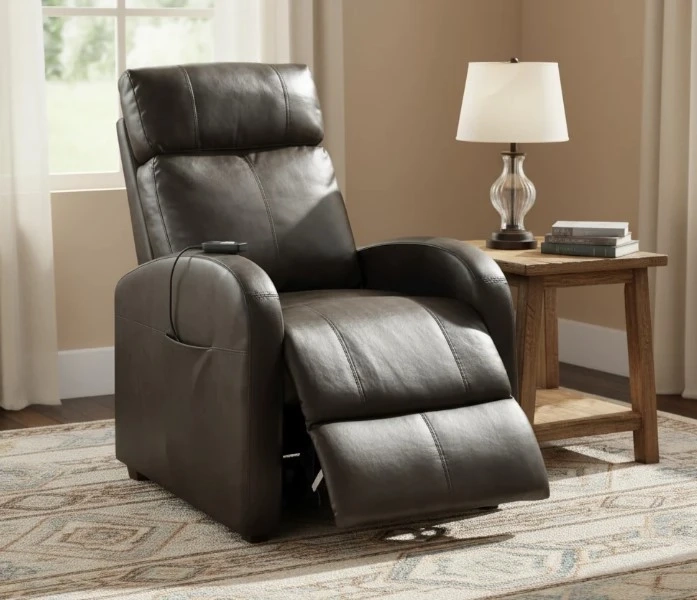 PU Recliner With Power Lift: Comfort, Convenience, and Style Combined