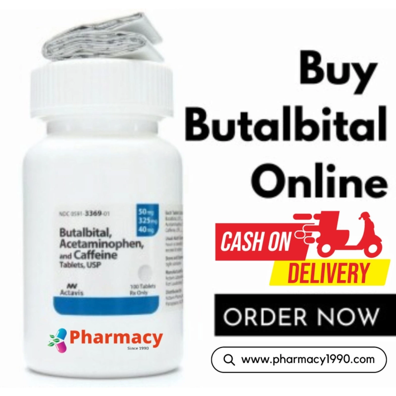 Order Butalbital 40mg Online | Cash On Delivery | Pharmacy1990