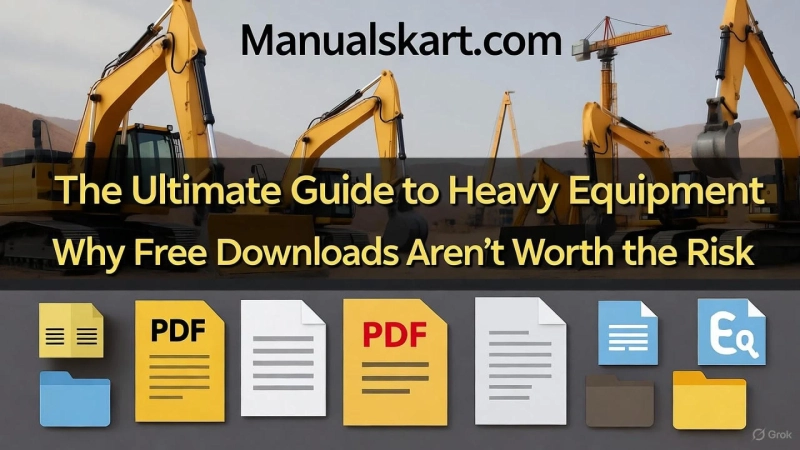 Heavy Equipment Manuals: Why Free Downloads Aren't Worth The Risk