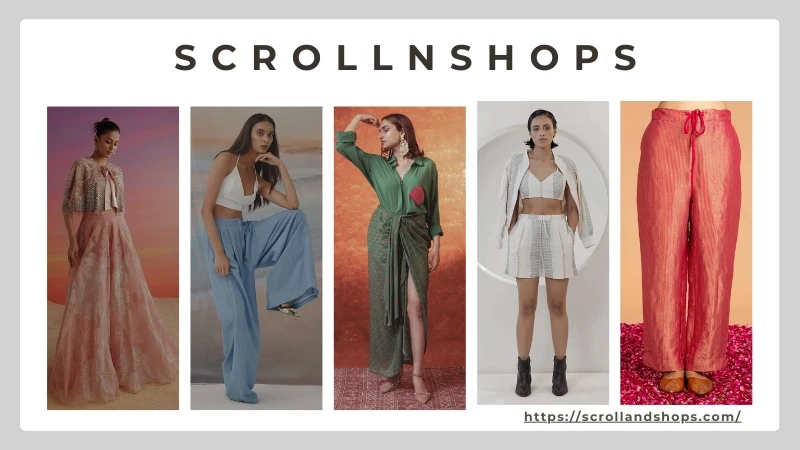 Designer Bottoms For Women at ScrollnShops