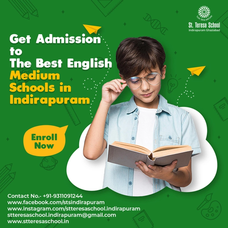 Get Admission to The Best English Medium Schools in Indrapuram