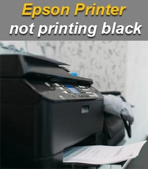 Epson Wf 2540 Not Printing Black