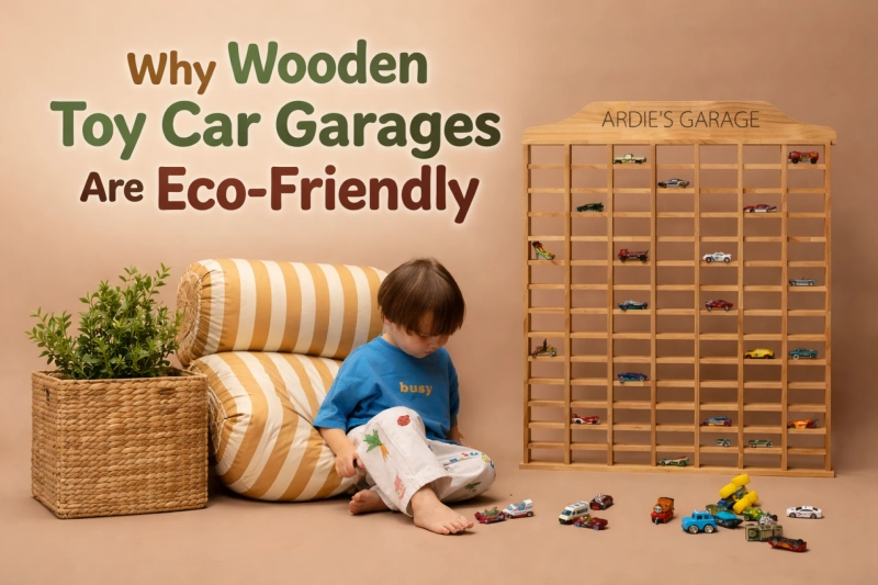 Why Wooden Toy Car Garages Are Eco-Friendly?