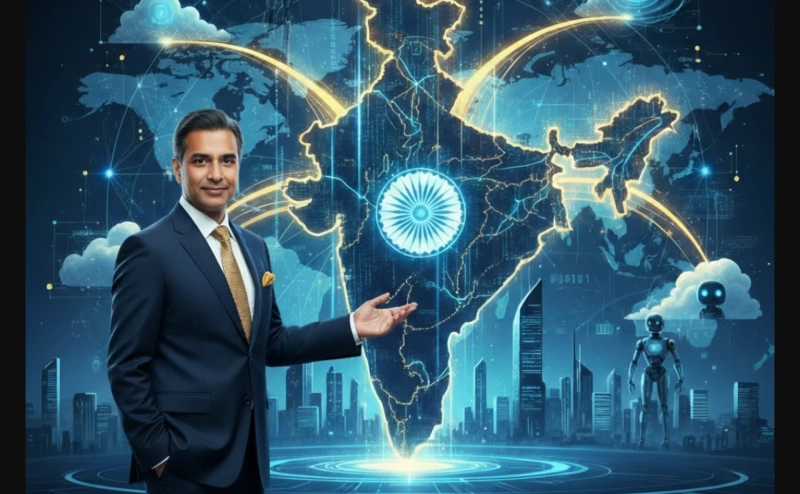 Rajat believes India could lead the world's AI revolution by checking the brain drain