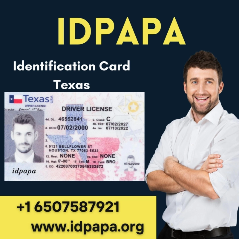 Discover Texas in Style: Buy the Best Fake IDs in Texas from IDPAPA