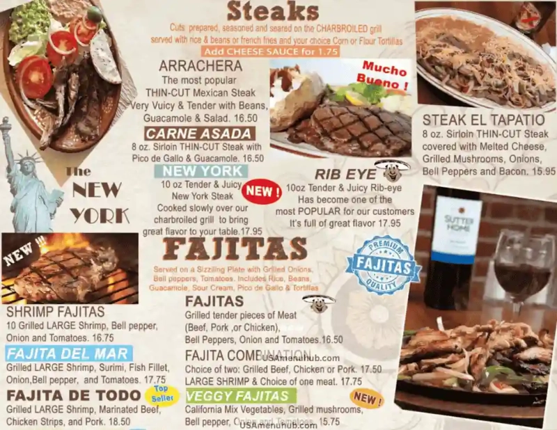 El Tapatio Mexican Restaurant Flagstaff Menu | Full Guide for Diners