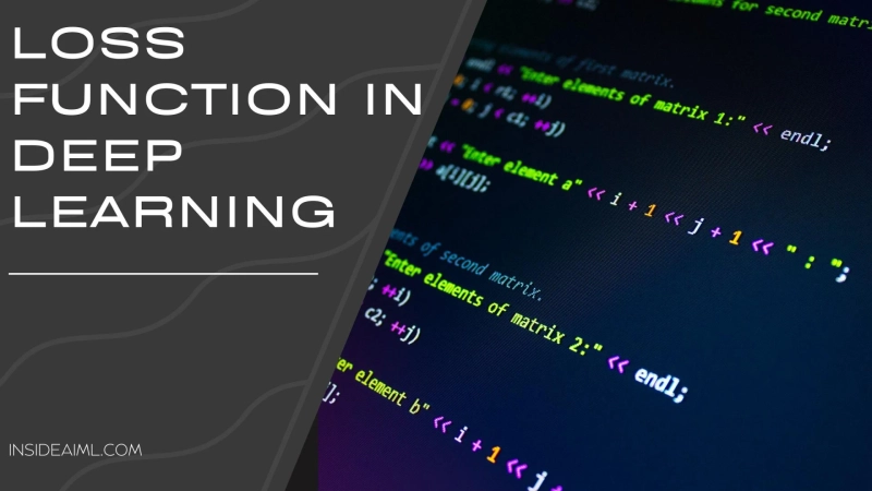 What is softmax in loss function in deep learning?