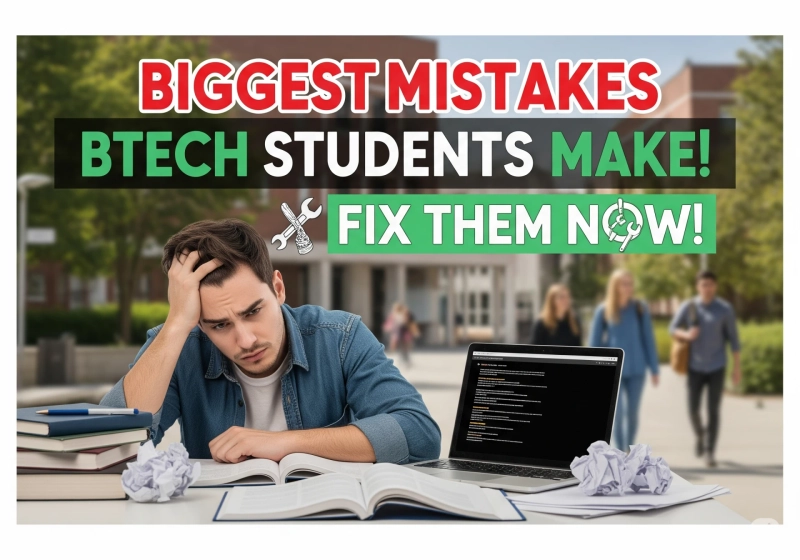 Biggest Mistakes BTech Students Make! Fix Them Now!