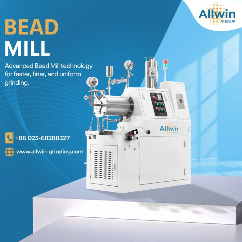 Choose Allwin’s Bead Mills For Fast Production And Improved Consistency
