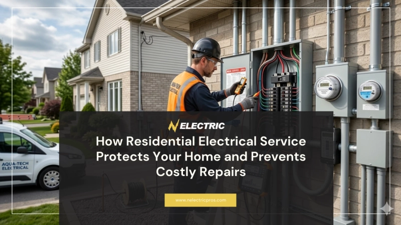 How Residential Electrical Service Protects Your Home and Prevents Costly Repairs
