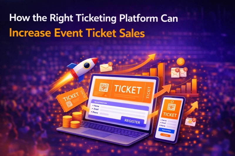 How the Right Ticketing Platform Can Increase Event Ticket Sales