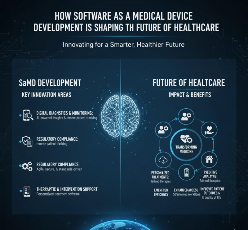 How Software as a Medical Device Development is Shaping the Future of Healthcare