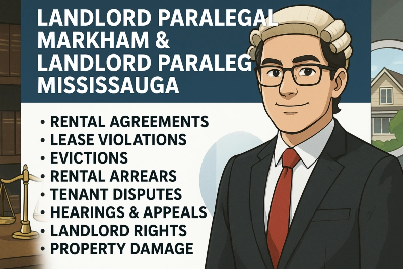 Do You Need a Trusted Landlord Paralegal in Markham to Handle Your Rental Dispute?